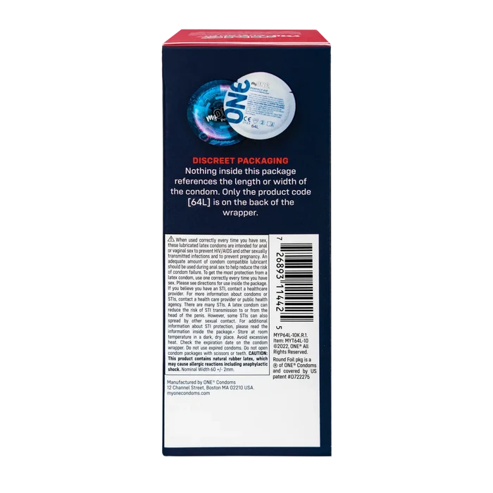 MyONE® Perfect Fit Super Wide & Long Condoms Rolik®