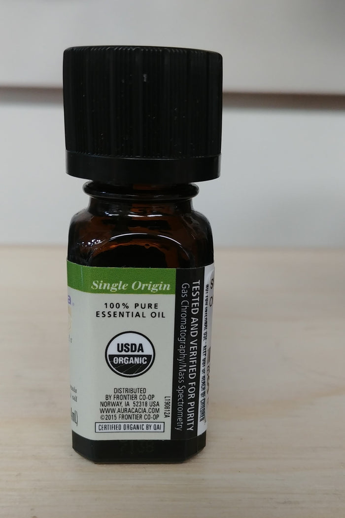 Organic Orange, Sweet, .25oz Pure Essential Oil