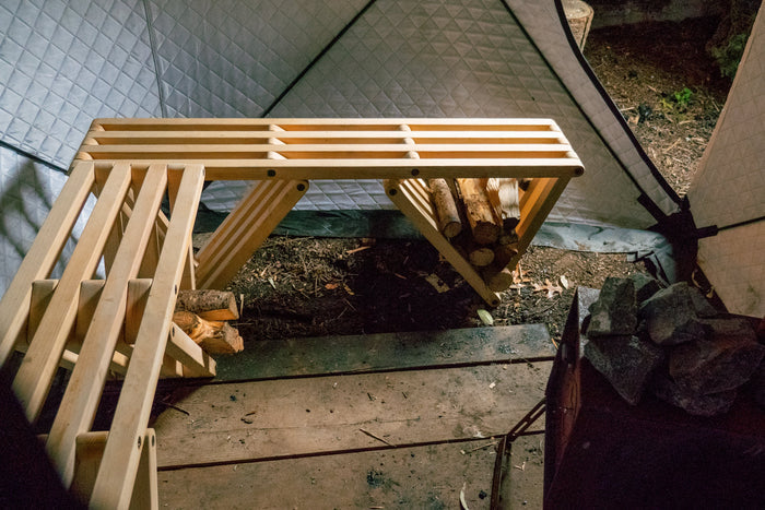 Overland, Sauna Cedar Bench - Superior Saunas