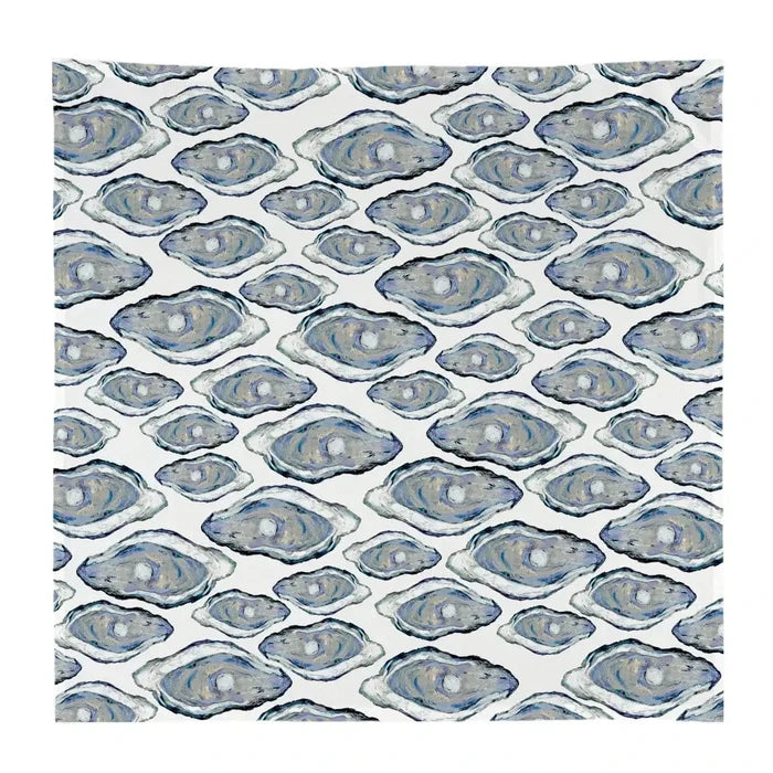 French Graffiti Oyster Kitchen Square Towel