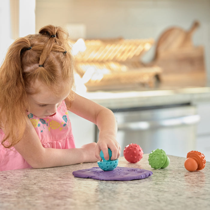 Paint & Dough Mushroom Stampers