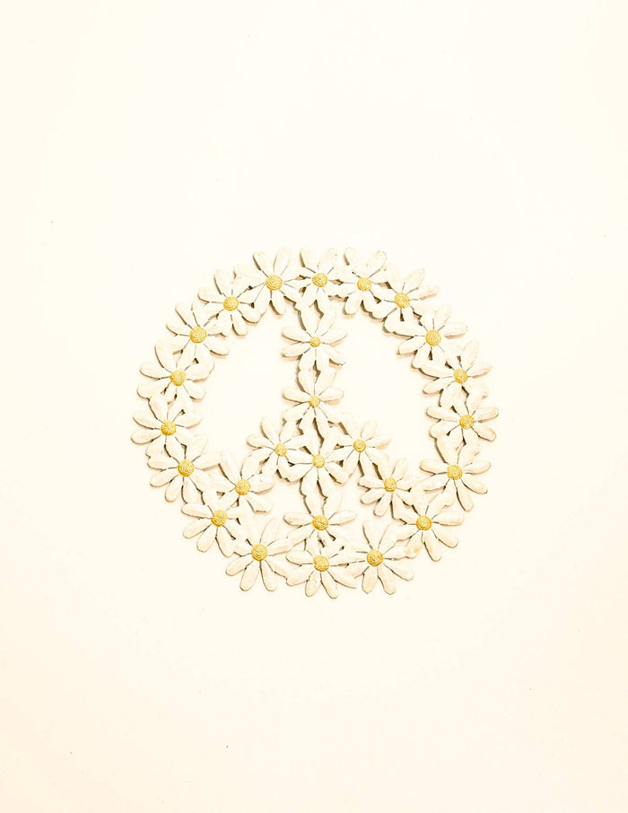 Painted Peaceful Flowers
