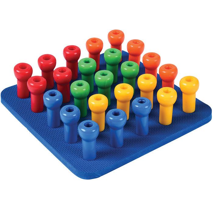 Pegboards And Hold-Tight Stacking Pegs