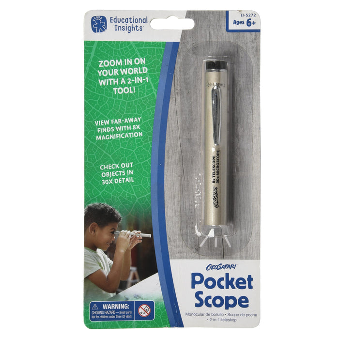 Pocket Telescope & Microscope Scope