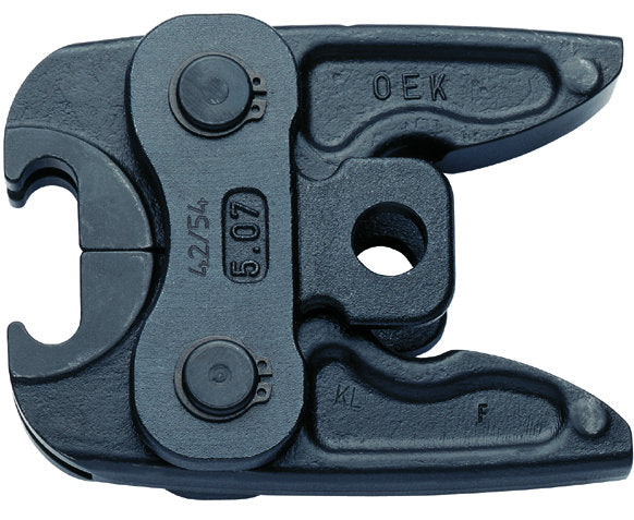 Black pipe cutter with 'OEK' branding on a white background