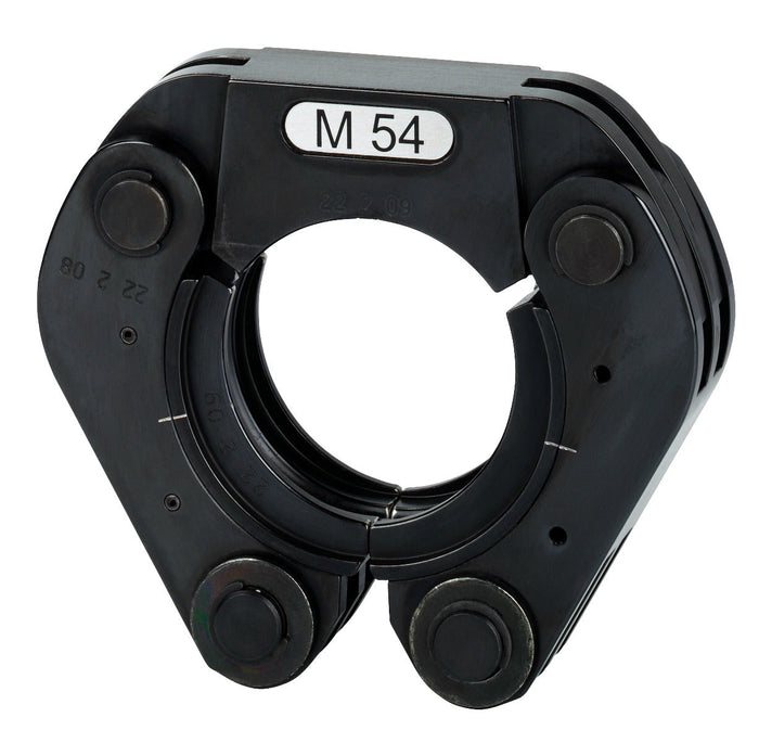 Black mechanical component with 'M 54' label on a white background