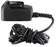 Europress 240V to 12V press tool power adaptor, compact electrical adapter for press tools with Europress branding.
