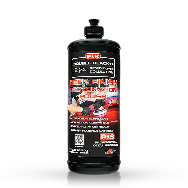 P&S Double Black Deep Finish Restoration Polish 32oz
