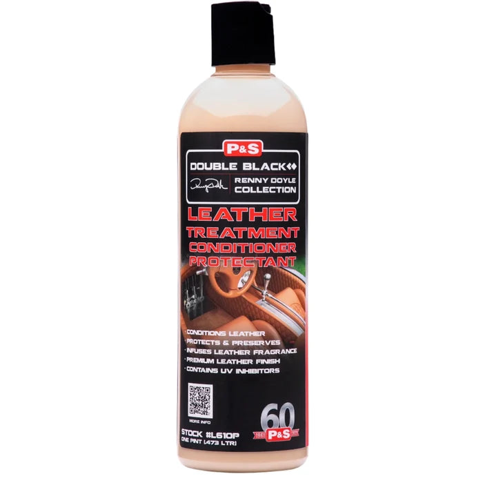 P&S Double Black Leather Treatment 16oz - Auto Obsessed