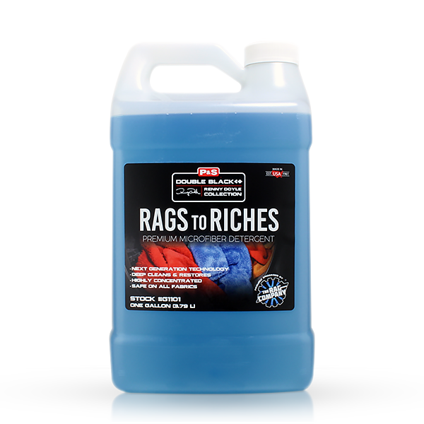 P&S Rags to Riches Microfiber Detergent, 128oz