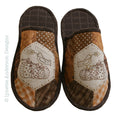 Pumpkin Garden Slippers by Lynette Anderson
