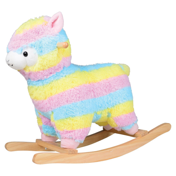 Rainbow Llama Rocker