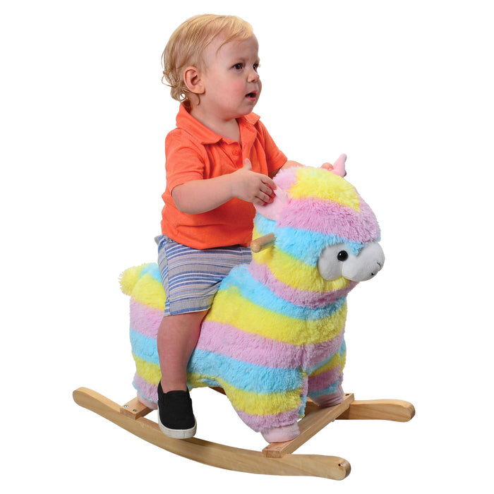 Rainbow Llama Rocker