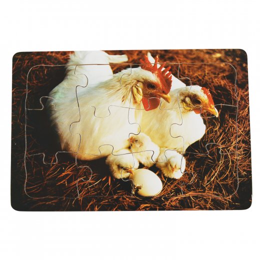 Real Life Mother & Baby Animal Puzzles - Farm Animals