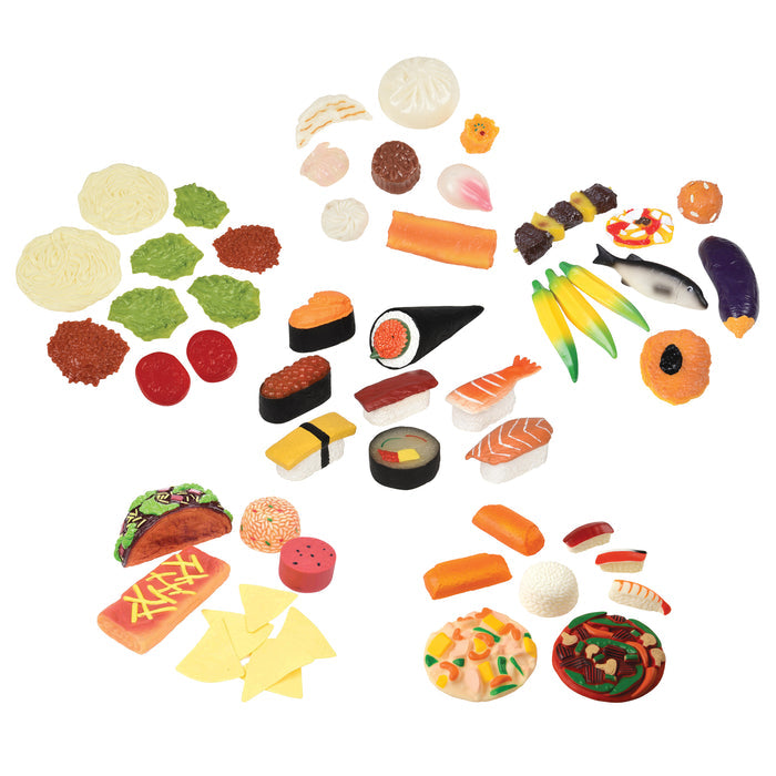 Realistic World Play Food Set
