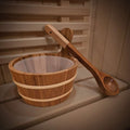 Red Cedar Bucket & Ladle Bundle - Superior Saunas