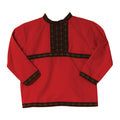 Red Embroidered Folk Shirt | Eastern Europe