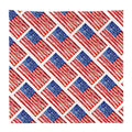 French Graffiti Red White & Blue Kitchen Square Towel