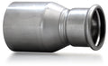 Metal exhaust pipe on a white background