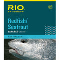 Rio Redfish & Sea Trout Tapered Leader packaging showing saltwater fly fishing line