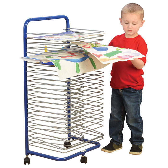 Mobile Drying Rack for the Classroom