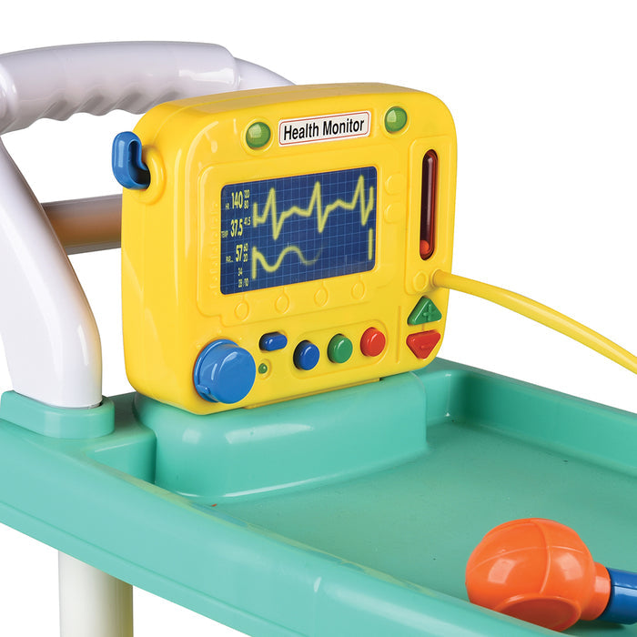Close-up of Pretend Health Monitor