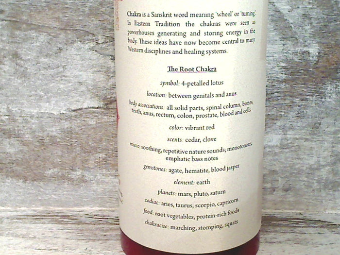 Root Chakra Large Candle