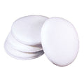 Round White Microfiber Applicators 12 Pack - Auto Obsessed Canada