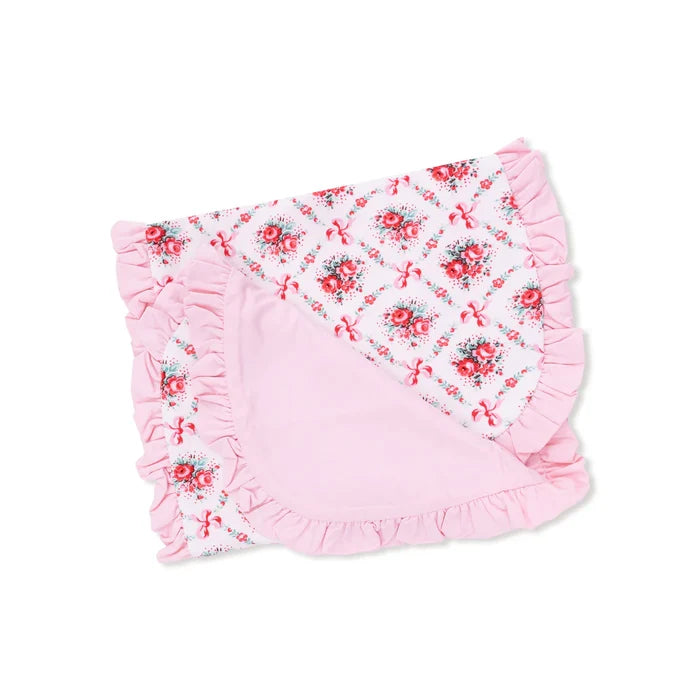 Ruffle Burp Cloth