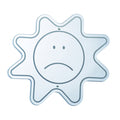 Sad Face Mood Mirror | Shatterproof Emotional Learning Tool