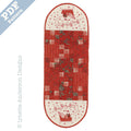 Santa's on his Way Tablerunner by Lynette Anderson