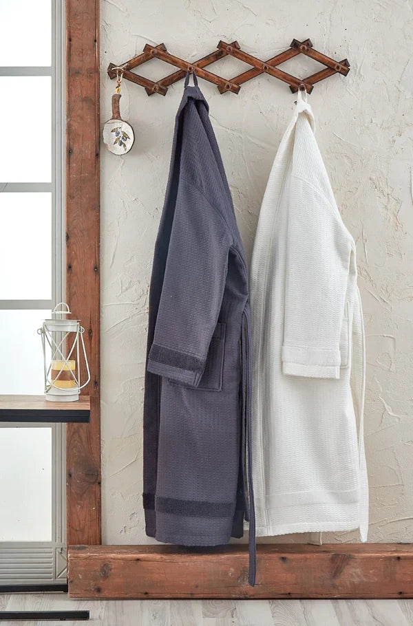 Sauna Robe, Anthracite by Aegean Breeze - Superior Saunas
