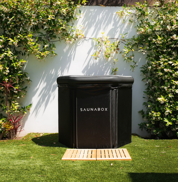 SaunaBox | Bamboo Foldable Sauna Mat - Superior Saunas