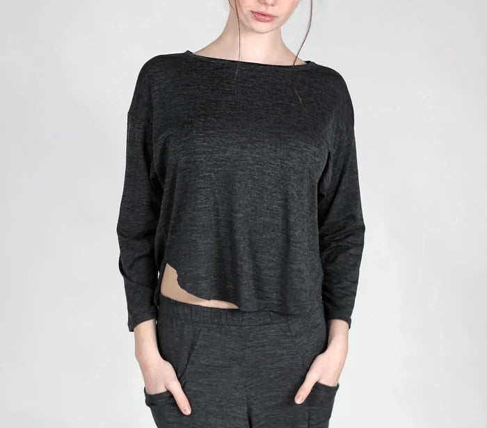 SaunaMekko Merino Wool Lounge Top - Superior Saunas