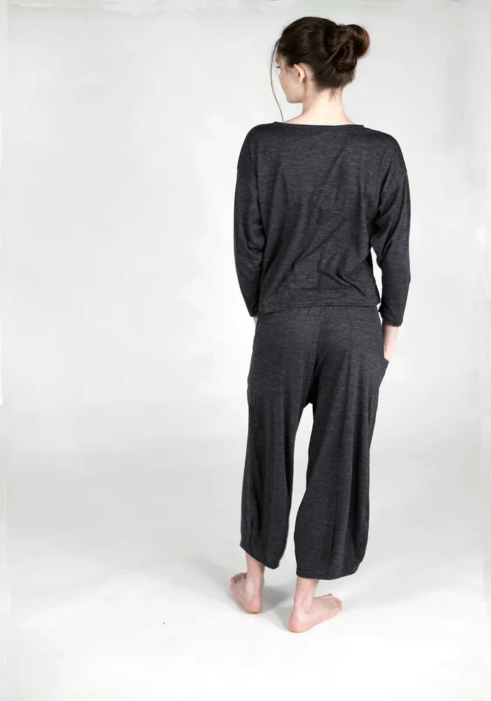 SaunaMekko Merino Wool Lounge Top - Superior Saunas