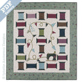 Scissors, Spools and Thread Quilt by Lynette Anderson