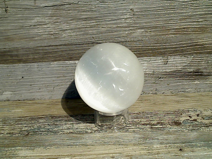 Selenite 3" Gemstone Sphere 500g - 600g