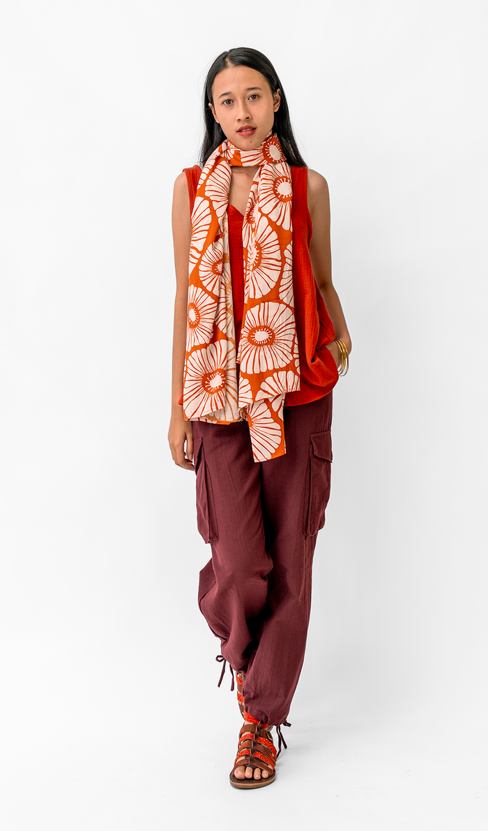 Semi-Swing Top - Cotton Crinkle