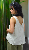 Semi-Swing Top - Rayon/Linen