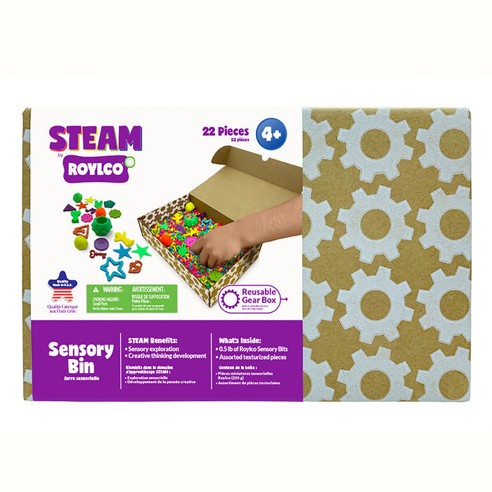 Sensory Bin Packaging and Box