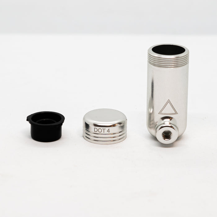 Silver Mini Brake Fluid Cup