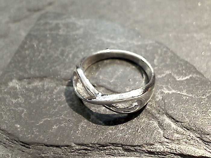 Size 5.5 Sterling Silver Infinity Ring