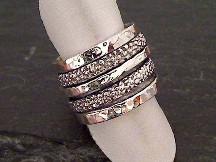 Size 7 Sterling Silver Spinner Ring