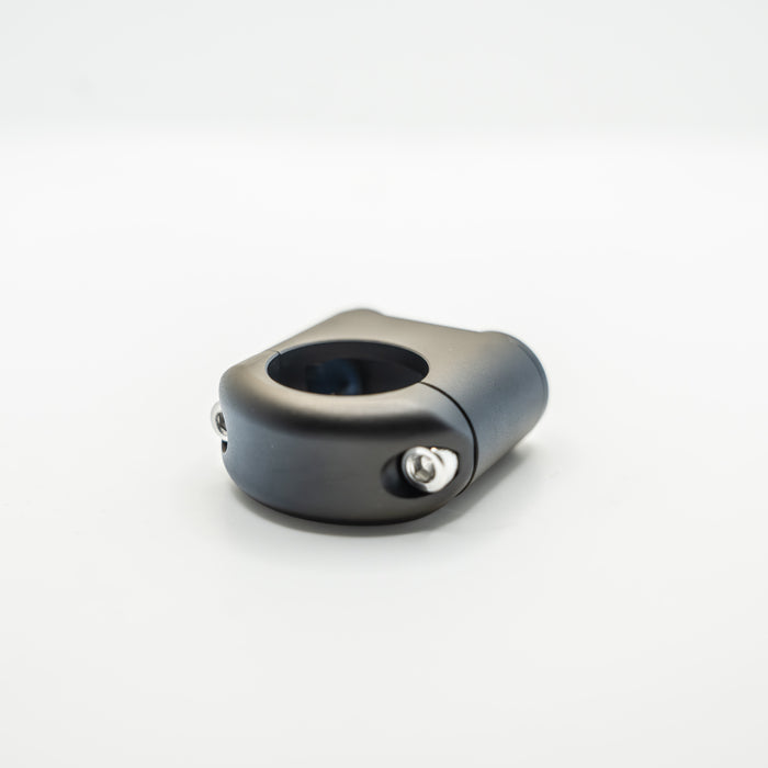Slim Push 2 Button Switch – Black Block, Black Buttons - 1"