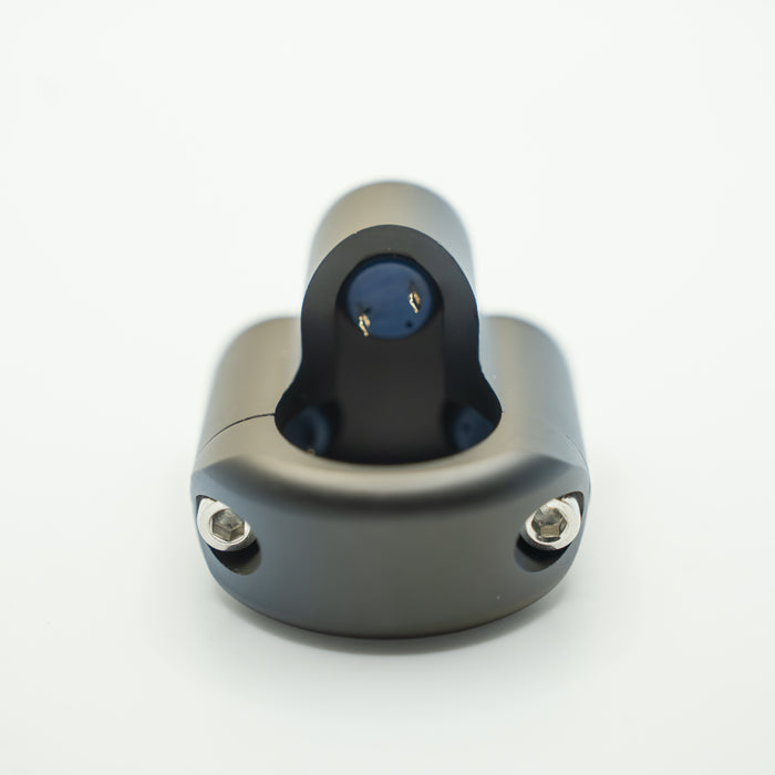 Slim Push 3 Button Switch – Black Block, Black Buttons - 1"