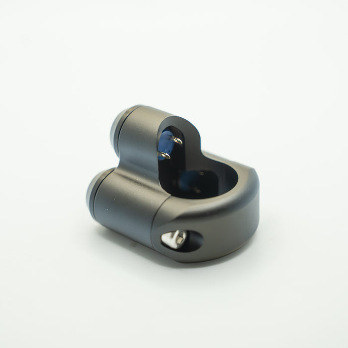Slim Push 3 Button Switch – Black Block, Black Buttons - 1"