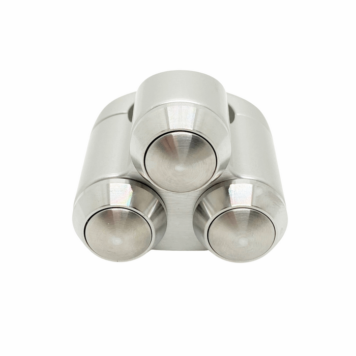 Slim Push 3 Button Switch – Natural - 7/8"
