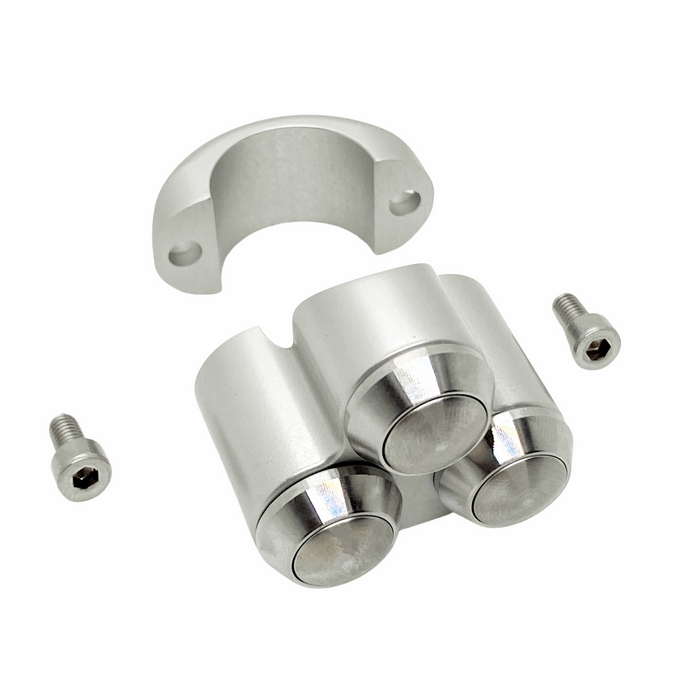 Slim Push 3 Button Switch – Natural - 7/8"