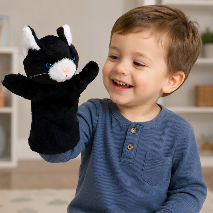 Slip-On Soft Toddler Puppet - Cat