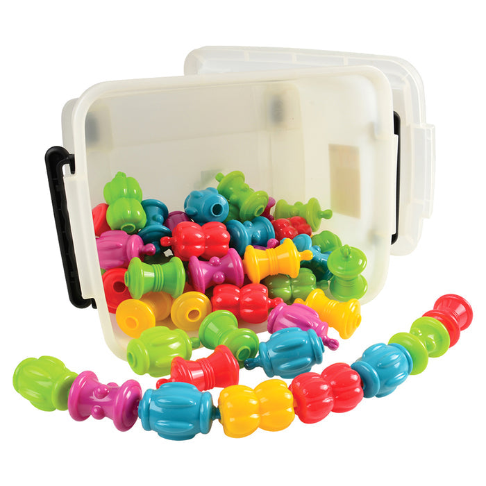 Snap & Sort Beads Set | 48 Pieces with Storage Tub